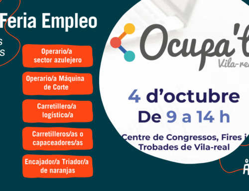 Conéctate al Empleo en Vila-real en octubre